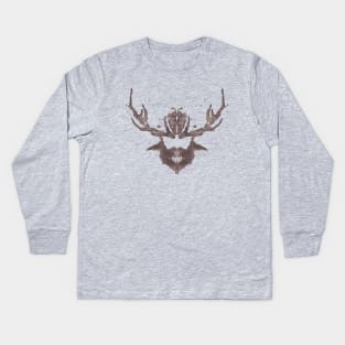 Hannibal Rorschach Test Kids Long Sleeve T-Shirt